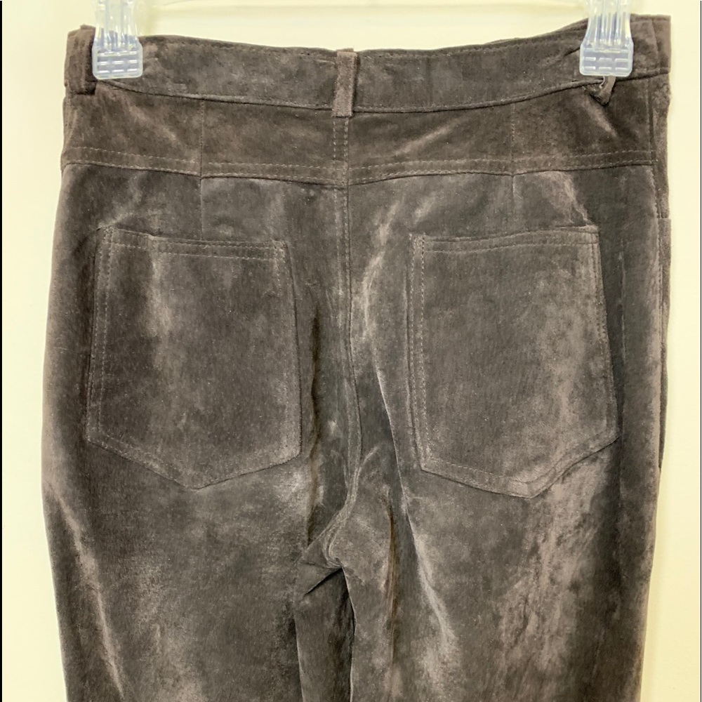 Vintage XOXO Suede Leather Pants Size 4 - Picture 7 of 12